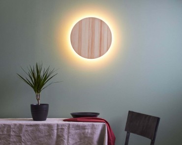  Настенный светильник Circle Wall Wood Настенный светильник CircleWall - это минималистичный дизайн в сочетании с LED-освещением и натуральным деревом, который идеально подойдет для любого помещения. Сделано в России. 